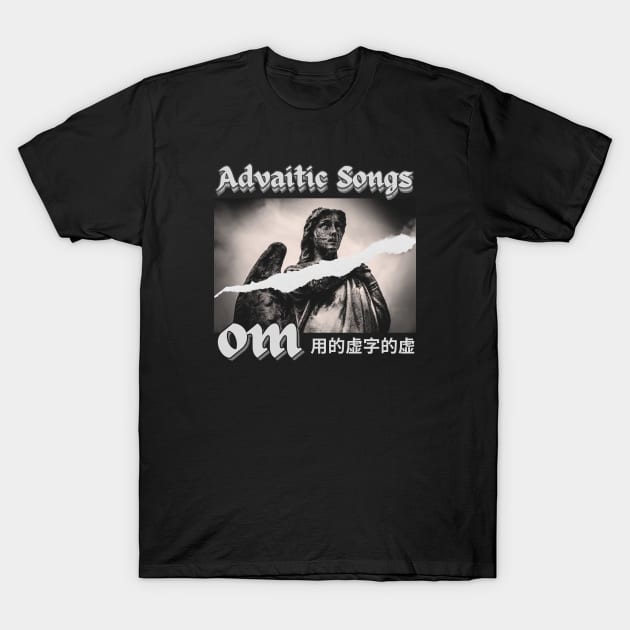 om - Advaitic Song // In album Fan Art designs T-Shirt by Liamlefr